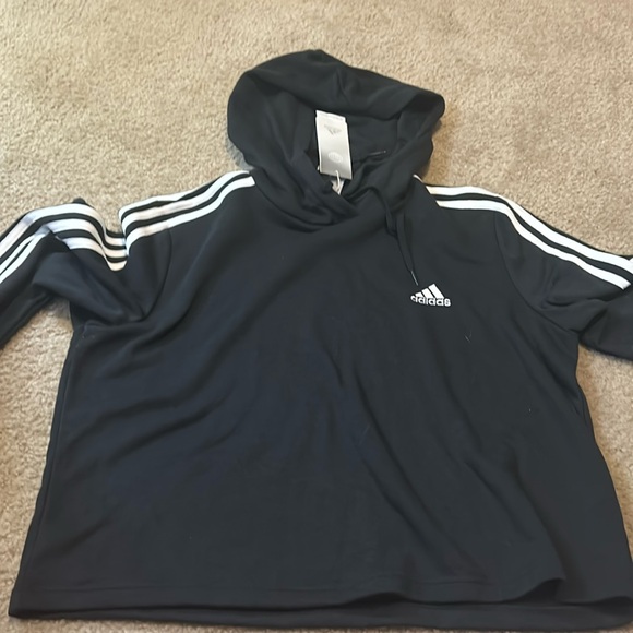 Brand new adidas hooded pullover - Picture 1 of 3